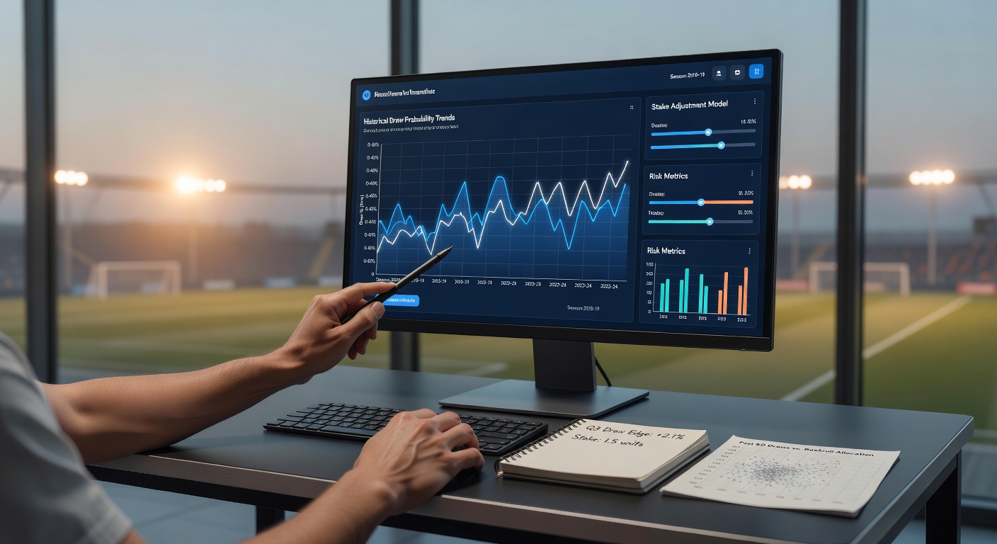 Close-up of a bankroll dashboard displaying historical charts for soccer draws, sprint pace maps, and tennis serve analytics during a live session