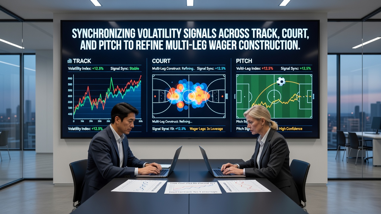 Data charts illustrating synchronized volatility patterns in multi-sport accumulator construction